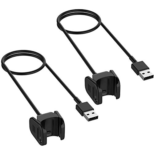 Threeeggs Töltő Klip Kompatibilis Fitbit Díj 4, Csere USB Töltő kábel Kábel Adapterrel a Töltés 4 Fitness, valamint a Tevékenység